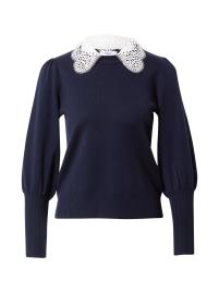 Suncoo Pullover 'PILGRIM'  navy / branco