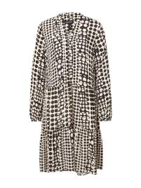 Marc Cain Vestido  preto / branco