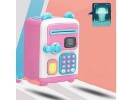 Mealheiro Elétrico Reconhecimento Facial Rosa