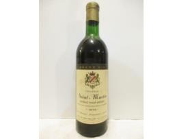 Vinho Tinto CHÂTEAU SAINT-MARTIN 1970 (75 cl - 1 unidade)