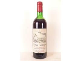 Vinho Tinto CHÂTEAU CANTERANE 1978 (75 cl - 1 unidade)
