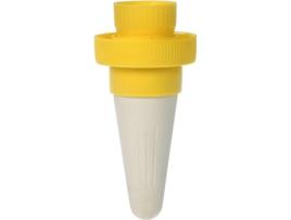 Cones de Rega Grandes HOZELOCK Aquasolo 4 Peças (Amarelo - Cerâmica)