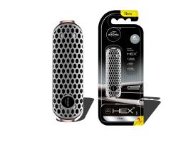 Ambientador Auto Aroma CAR > Polymer HEX Silver