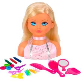 Vicam Toys Laura Combs And Makes Up Bust Beauty Doll