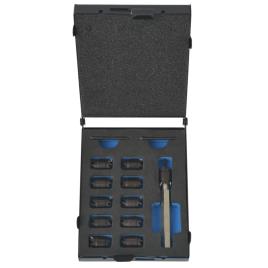 vidaXL 13 pcs conjunto de cortadora de solda por pontos HSS