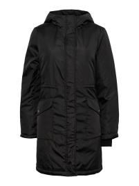 Pieces Tall Parka de inverno 'Nadya'  preto