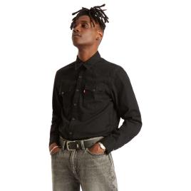 Levi´s ® Barstow Western Standard Long Sleeve Shirt Preto XS Homem