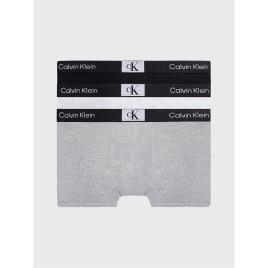 Calvin Klein Underwear 000nb3528a Boxer 3 Units Cinzento XL Homem