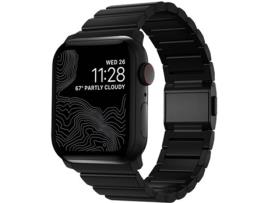 Bracelete NOMAD Preto para Apple Watch de 42 mm, Apple Watch de 44 mm