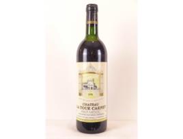 Vinho Tinto CHÂTEAU LA TOUR CARNET 1978 (75 cl - 1 unidade)
