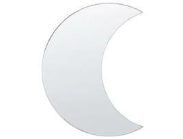 Espelho de Parede BELIANI Pesmes (40x60cm - Prateado)