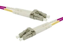 Cabo Fibra Ótica CONNECT (LC - 1 m - Rosa)