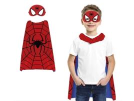 Conjunto de Acessórios GUIRCA Infantil Super Aranha: Máscara e Capa