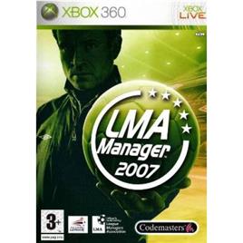 XBOX360 LMA MANAGER 2007 - NOVO