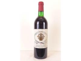 Vinho Tinto GRESSIER GARND POUJEAUX 1978 (75 cl - 1 unidade)