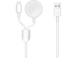 Carregador Smartwatch Wireless IDEUS WICWADLALIGHTWH Branco