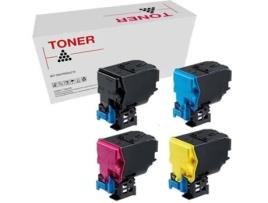 Pack 4 Toners Compatíveis TNp48 Konica Minolta Bizhub C3350/C3850 A5X0150 A5X0250 A5X0350 A5X0450