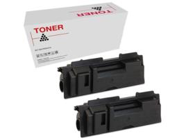 Pack 2 Toners Compatíveis Kyocera Tk110 1T02Fv0De0/1T02Fv0De1