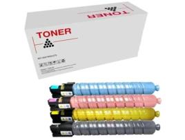 Pack 4 Toners Compatíveis Ricoh Aficio Mp-C4503 Mp-C4504 Mp-C5503 Mp-C5504 Mp-C6003 Mp-C6004 841853 841856 8418551 841854