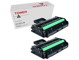 Pack 2 Toners Compatíveis Ricoh Aficio Sp201N Sp204Sn Sp203S Sp211 407999 407254 Sp 201E Sp 201He