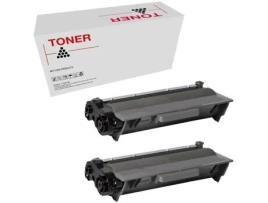 Pack 2 Toners Compatíveis TN3330/TN3380 Brother TN-3330/TN-3380