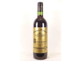 Vinho Tinto CHÂTEAU CLÉMENT 1982 (75 cl - 1 unidade)