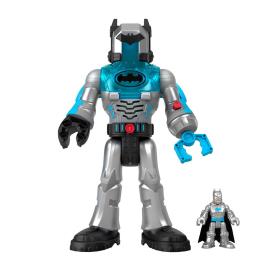 Fisher Price Imaginext Dc Super Friends Batman Gray Defender And Exo Suit Figure