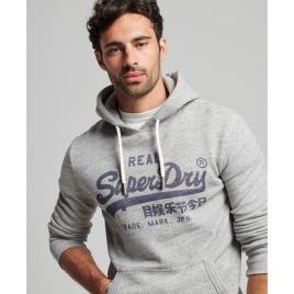 Superdry Vintage Vl Hoodie Cinzento 2XL Homem