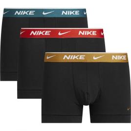 Nike 0000ke1008 Boxer 3 Units Preto M Homem