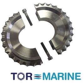 Prosea Rope Cutter Clamp Shaft 40 External 100 Prateado