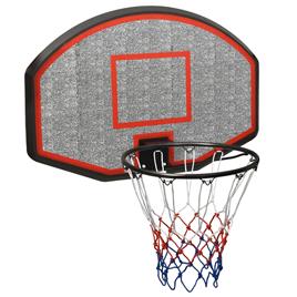 vidaXL Tabela de basquetebol 90x60x2 cm polietileno preto