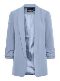 PIECES Curve Blazer  azul pastel