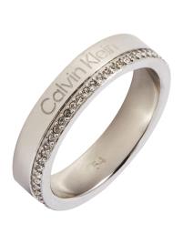 Calvin Klein Anel  prata / transparente