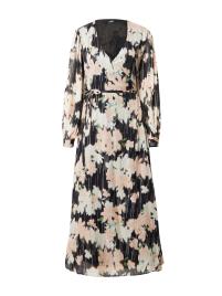 Wallis Vestido  cor-de-rosa / preto / prata / branco