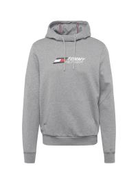 TOMMY HILFIGER Sweatshirt  navy / acinzentado / vermelho / branco