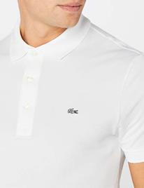 Lacoste Polo slim em malha piqué stretch PH4014