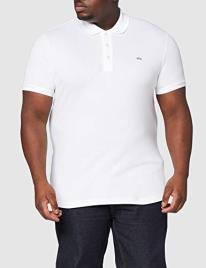 Lacoste Polo slim em malha piqué stretch PH4014