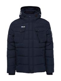 CAMP DAVID Casaco de inverno  navy / azul claro / branco