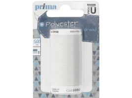 Linha Poliester Prima Branco 500m