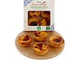 Pastel De Nata Auchan Gourmet Produção Controlada 4un