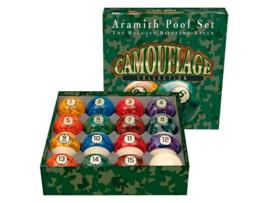 Jogo Bolas ARAMITH Camouflage Collection 57.2mm 2557.021