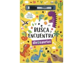 Livro Busca Y Encuentra Los Dinosaurios de Ediciones, Susaeta (Castelhano)