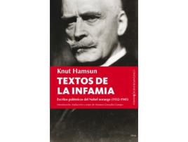 Livro Textos De La Infamia de Hamsun, Knut (Castelhano)
