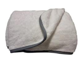 Manta Xadrez M`DECO (Branco -M`DECO (Cinzento - 100X150cm)