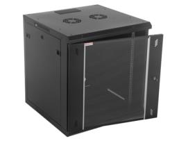 Armário rack mural 19 9U 600x600x500mm parede SOHORack de   RACKMATIC