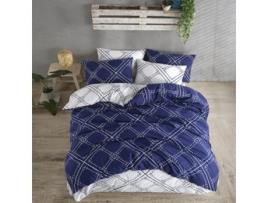 Jogo De Roupa De Cama Geometric M`DECO (220x240cm)