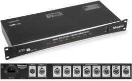 Splitter / Booster Controlador DMX 8 Vias - 