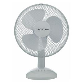 CROWN JAPAN Ventoinha de Mesa ACREFT30, 30 cm, Branco