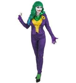 Fato Joker Mulher - Tamanho S