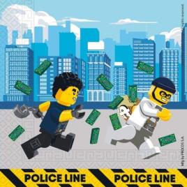 20 Guardanapos Lego City